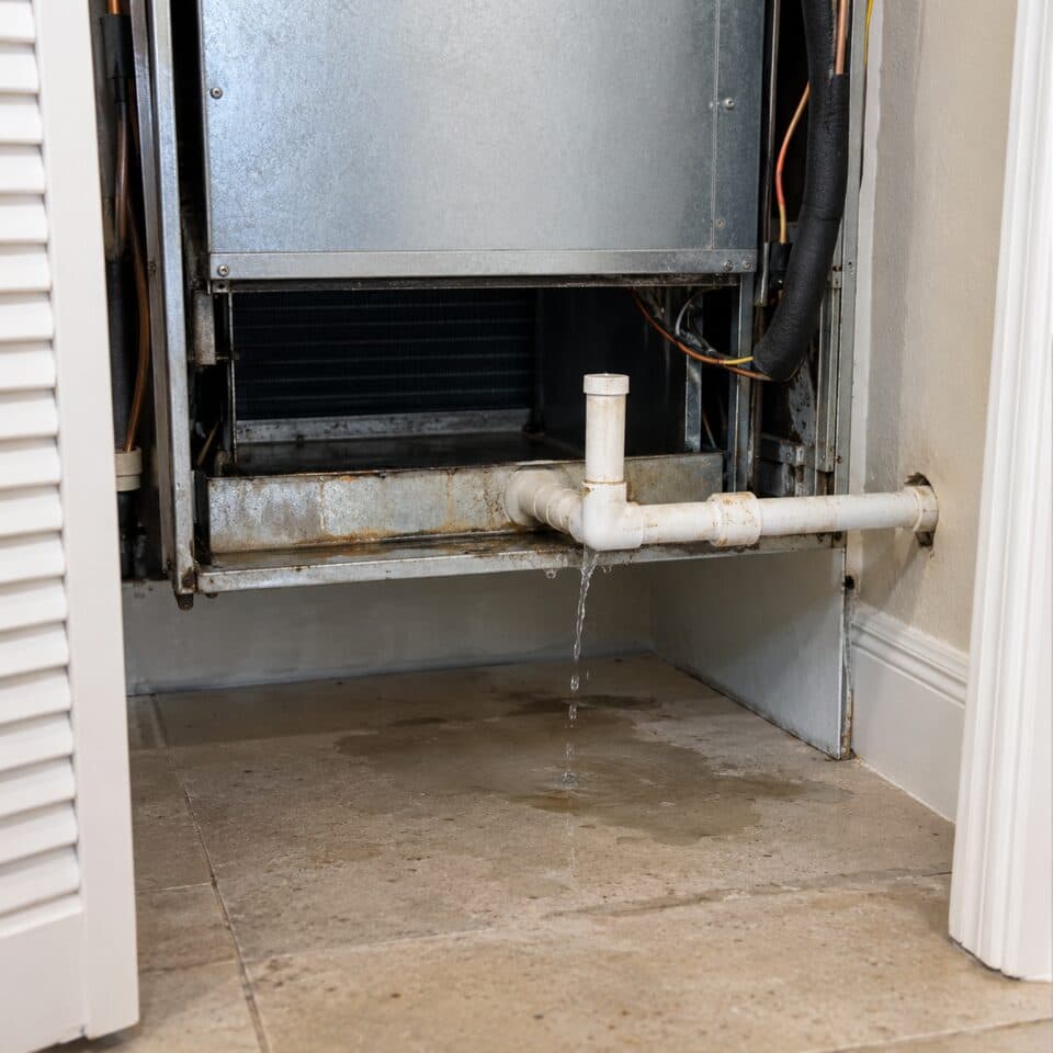 Water Leaking air conditioning repair issue
