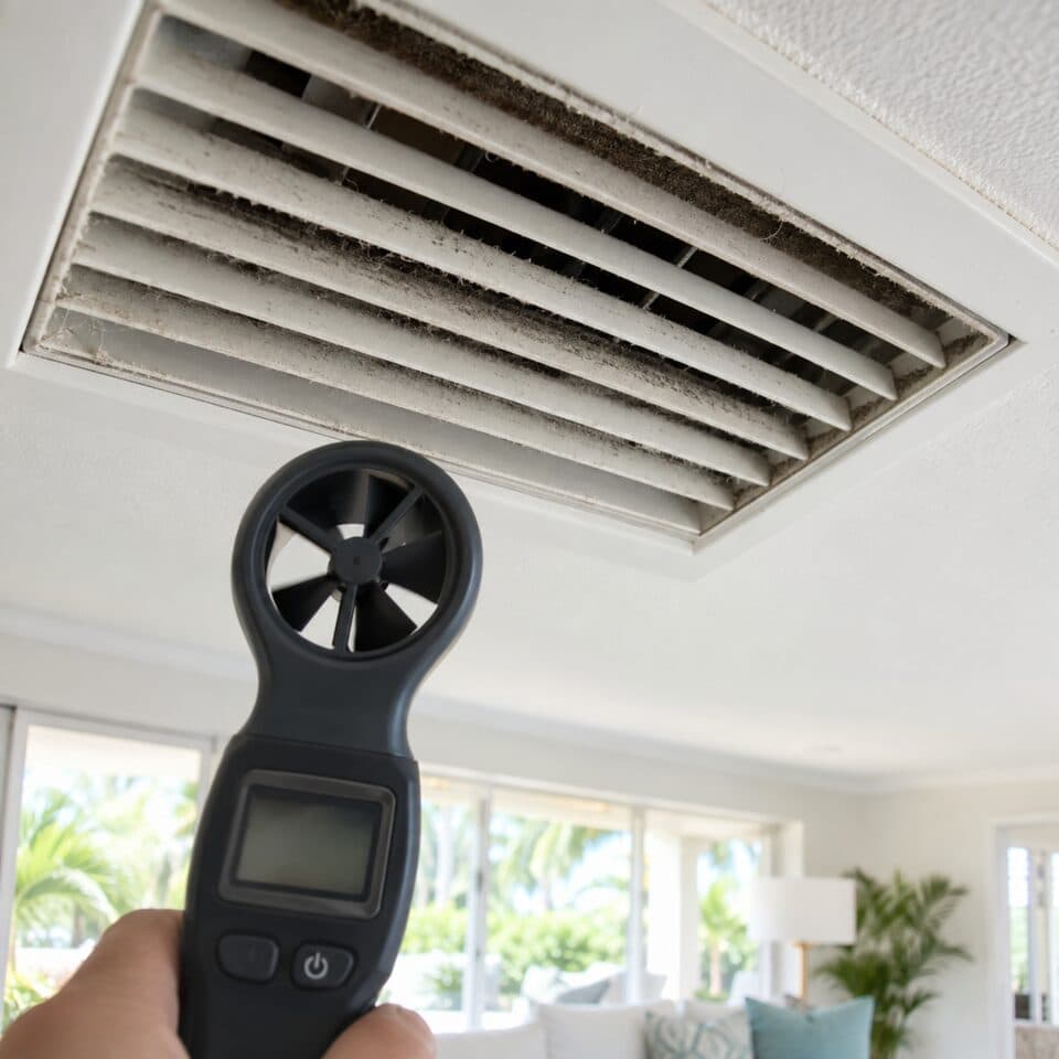 Weak Airflow air conditioning repair issue