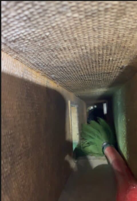 Clean each duct run