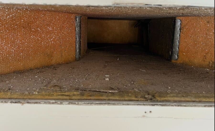 Dust & debris buildup